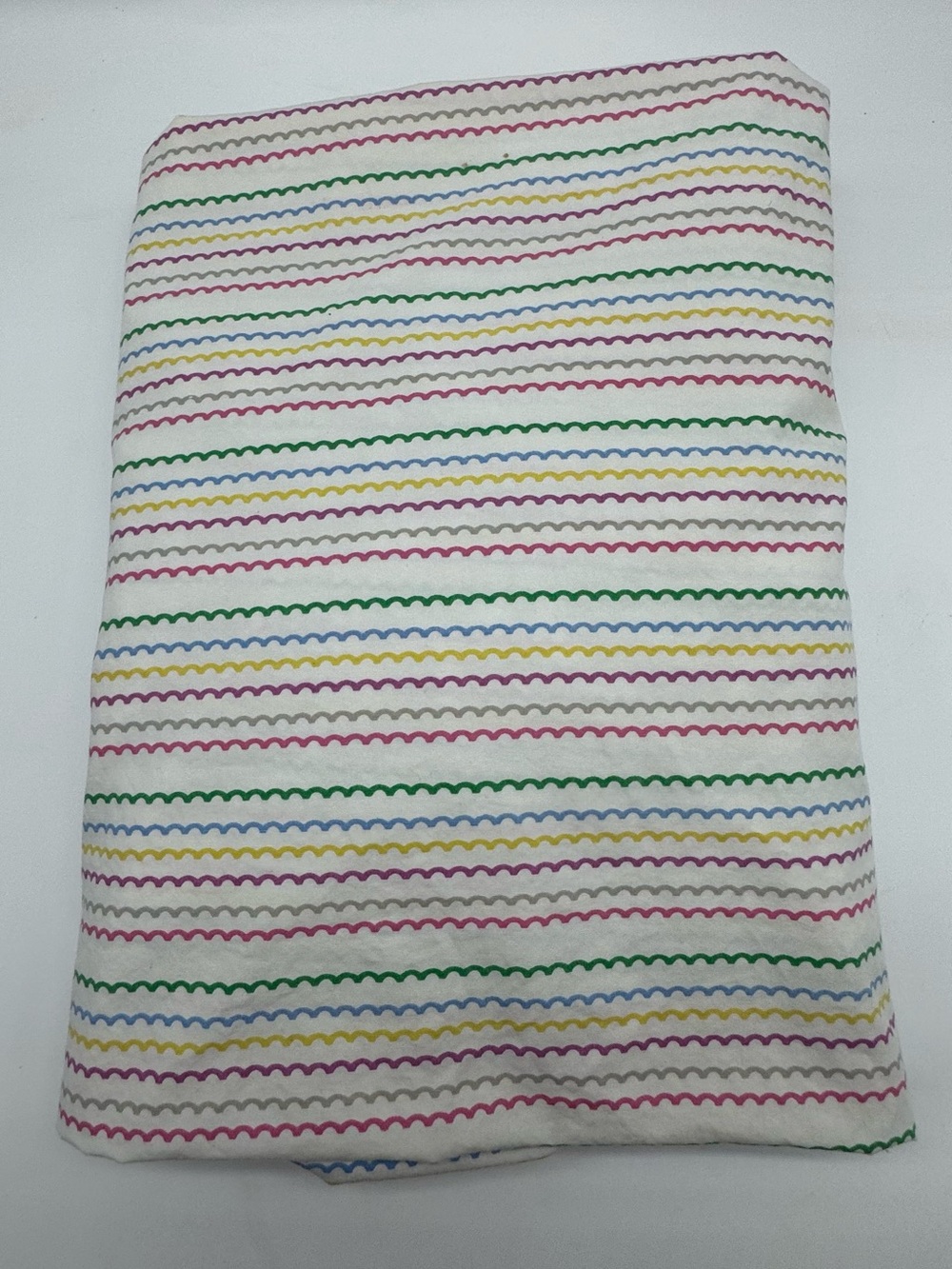 Land of Nod Multicolor Crib Sheet